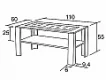 K151 Matěj - konferenční stolek kombinace