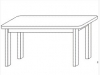 160 x 80 cm, v 76 cm rozkl. +40