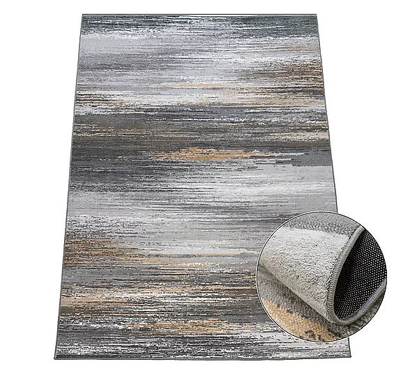 Kusový koberec Accra 6505 grey pink - 80 x 150 cm