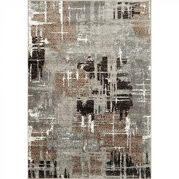 Kusový koberec Rave 24037 123 šedý - 80 x 150 cm