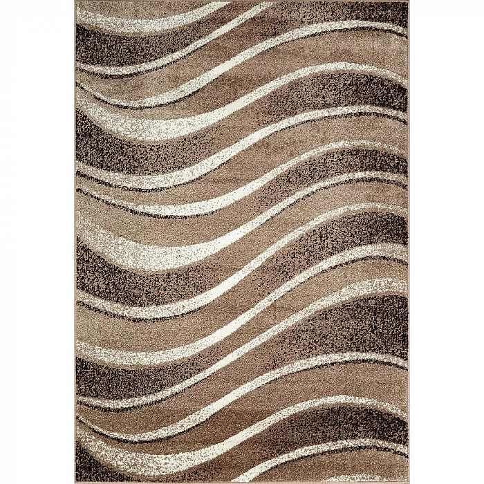 Kusový koberec Rave 24047 320 hnědý - 200 x 300 cm
