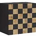 Závěsná skříňka SQUARE DANCE 24AQJZ03 dub / wenge
