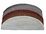 Nášlapy na schody Capri (obdélník a půlkruh) - antra 24 x 65 cm obdélník-SLEVA-1 ks