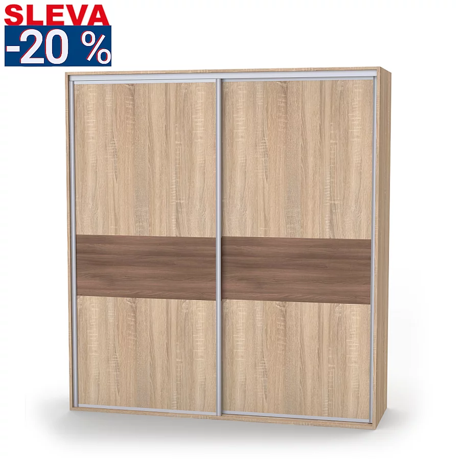 Skříň ONYX 3 240 dvoudveřová