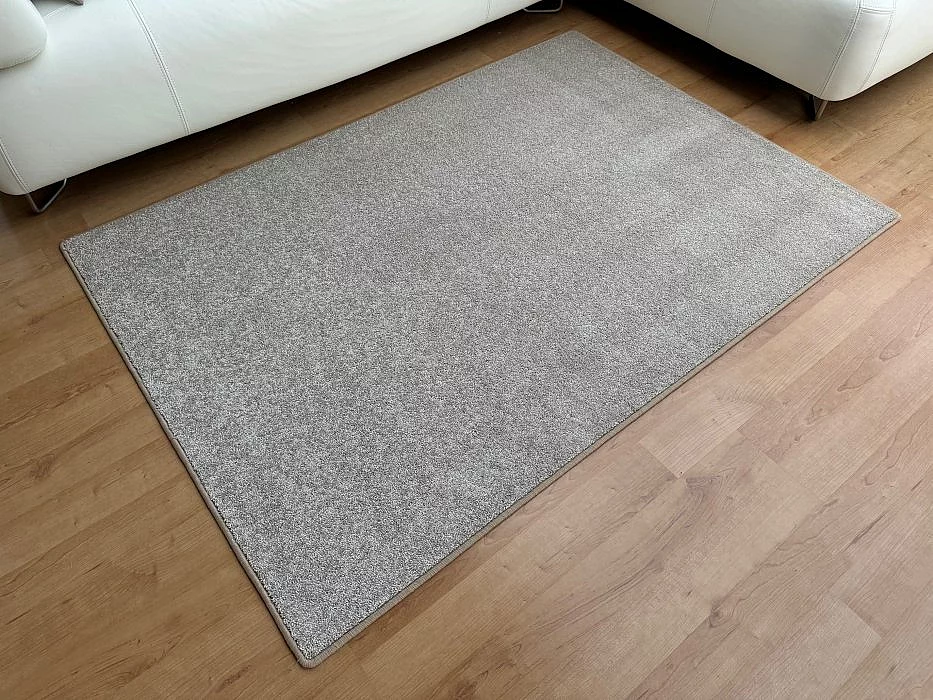 Kusový koberec Capri světle béžový - Kulatý 160 cm průměr