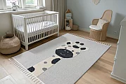Dětský koberec Fano 392 giraffe - Kruh 133 cm průměr