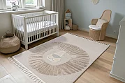 Dětský koberec Fano 399 lion - Kruh 133 cm průměr