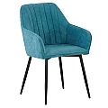 Designové křeslo, zelená/černá, VAJRO