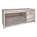 TV stolek 1D1S, kaštan nairobi/onyx, JESI NEW