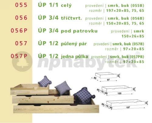 Úložný prostor 1/1 celý 055/055B