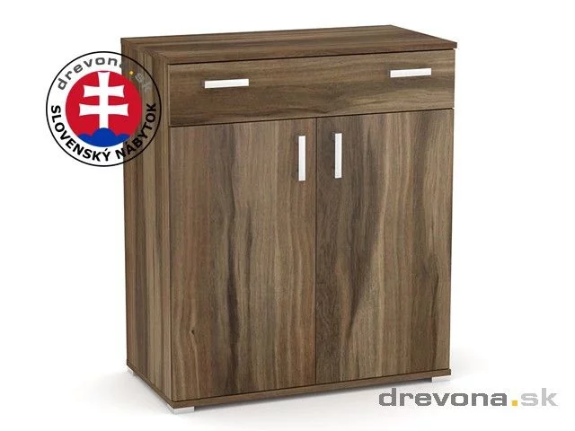 REA SISA 1 - elegantní komoda s dvířky a zásuvkou
