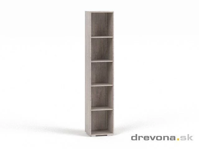 REA REBECCA 5 - univerzální otevřená skříňka - dolní / závěsná