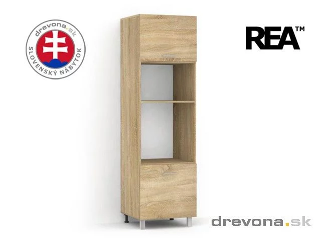 REA ALFA - skříň pro troubu a mikrovlnku - dvířka KSO-60-200