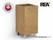 REA ALFA - dolní skříňka s dvířky - 40 cm KDO-40-72