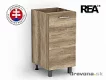 REA ALFA - dolní skříňka s dvířky - 40 cm KDO-40-72