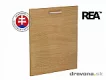 REA ALFA DU-60-72  - dvířka pro myčku 60 cm - bez ovládacího panelu