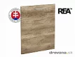 REA ALFA DU-60-72  - dvířka pro myčku 60 cm - bez ovládacího panelu