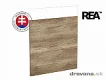 REA ALFA DU-60-RR - dvířka pro myčku 60 cm - s ovládacím panelem
