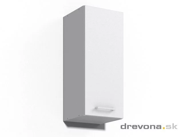REA ALFA  - horní jednodveřová skříňka - 30 cm KHO-30-72