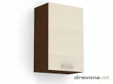 REA ALFA -  horní skříňka s dvířky - 45 cm KHO-45-72