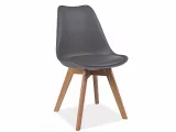SI-538 - elegantní jídelní židle -> šedá