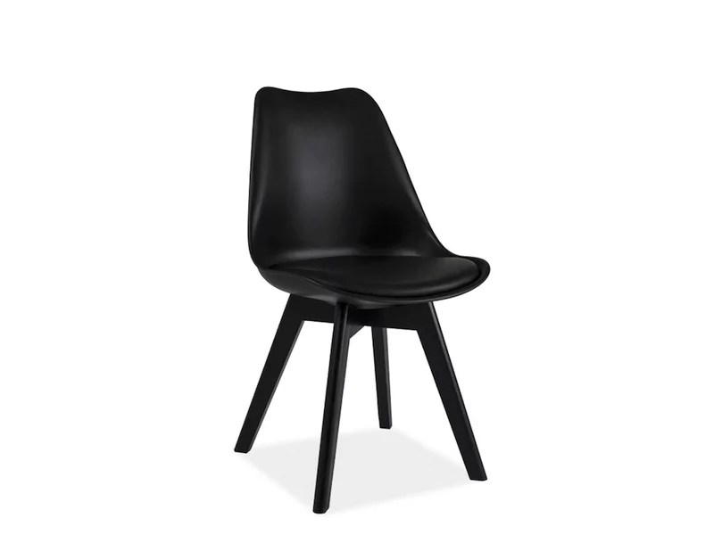 SI-560 - elegantní jídelní židle -> černá + černá