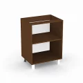REA ALFA KDO-60-72 - wenge - korpus spodní dvoudveřové skříňky