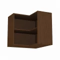 REA ALFA KHR-60-57 - wenge - korpus horní rohové skříňky