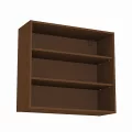 REA ALFA KHO-80-72 - wenge - korpus horní dvoudveřové skříňky