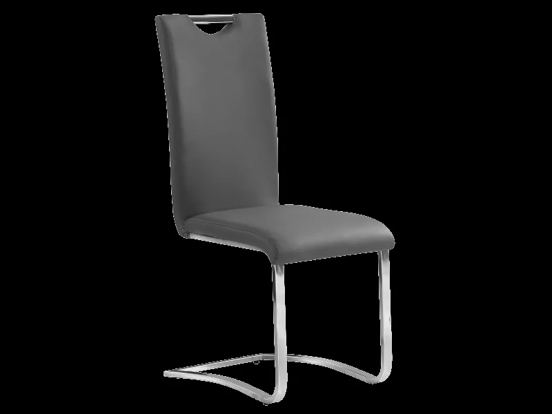 SI-694 - designová pohodlná jídelní židle -> šedá