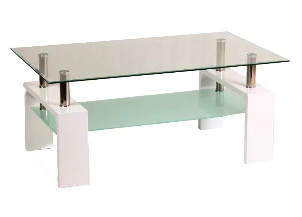 SI-951 - designový elegantní konferenční stolek -> bílý lak