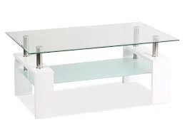 SI-157 - elegantní konferenční stolek -> bílý nebo černý lak
