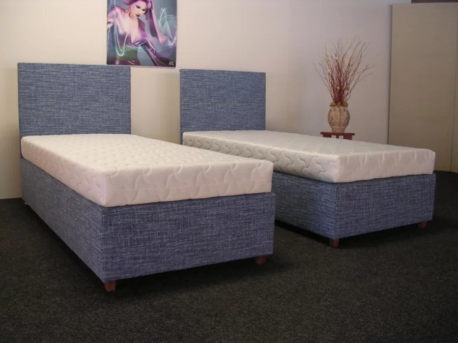EURO BED BOX Spring -  jednoduché lůžko s pružinovým roštem