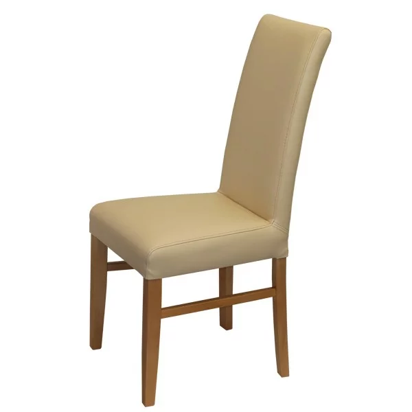 Elegantní jednoduchá čalouněná jídelní židle Z114