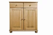 Komoda K04 classic borovice masiv hloubka 42 cm
