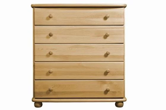 Komoda K05 classic borovice masiv hloubka 42 cm