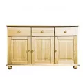 Komoda 11P classic borovice masiv hloubka 46 cm