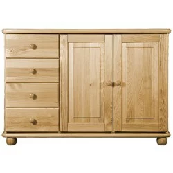 Komoda 14P classic borovice masiv hloubka 46 cm