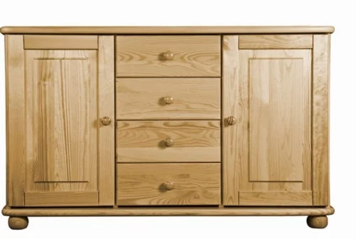 Komoda 16P classic borovice masiv hloubka 46 cm