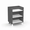 REA ALFA KDZ-60-72 - graphite - korpus spodní skříňky