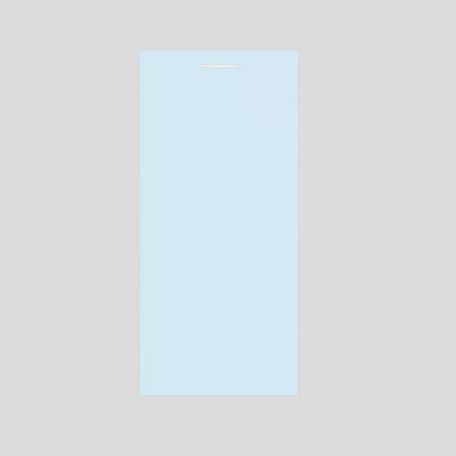 REA ALFA DPO-60-130 - ice blue - dvířka ke korpusu