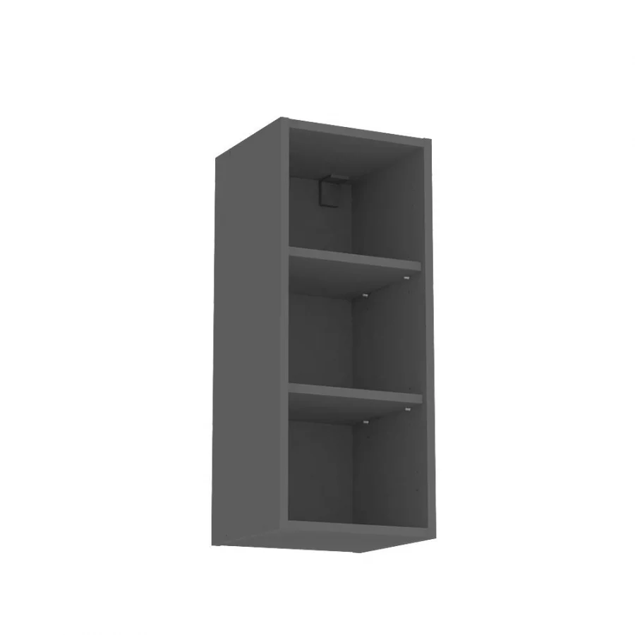 REA ALFA KHO-30-72 - graphite - korpus jednodveřové skříňky
