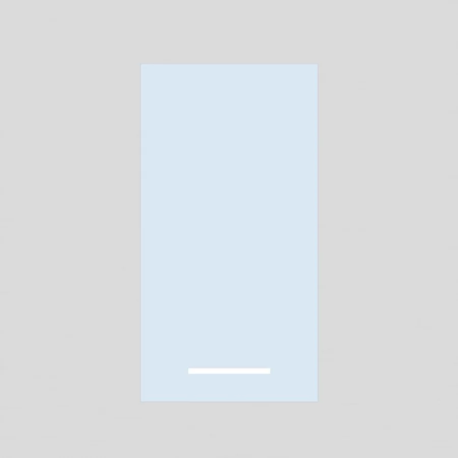 REA ALFA DPO-30-57 - ice blue - otevírací dvířko ke korpusu