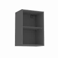 REA ALFA KHO-40-57 - graphite -  korpus jednodveřové skříňky