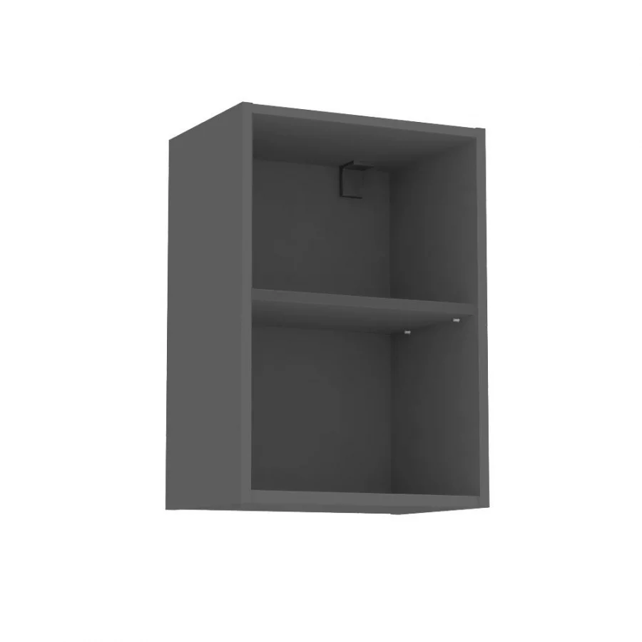 REA ALFA KHO-45-57 - graphite - korpus jednodveřové skříňky