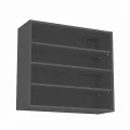 REA ALFA KHV-80-72 - graphite - korpus horní výklopné skříňky