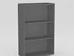 REA STORE otevřený regál 80 x 28 x 124 cm