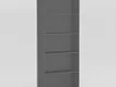 REA STORE otevřený regál 80 x 28 x 200 cm