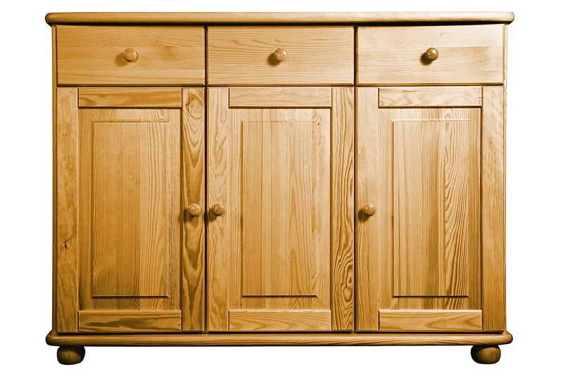 Komoda 18P classic borovice masiv hloubka 46 cm