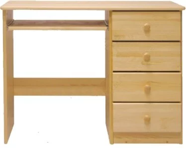 PS1103 psací stůl borovice masiv